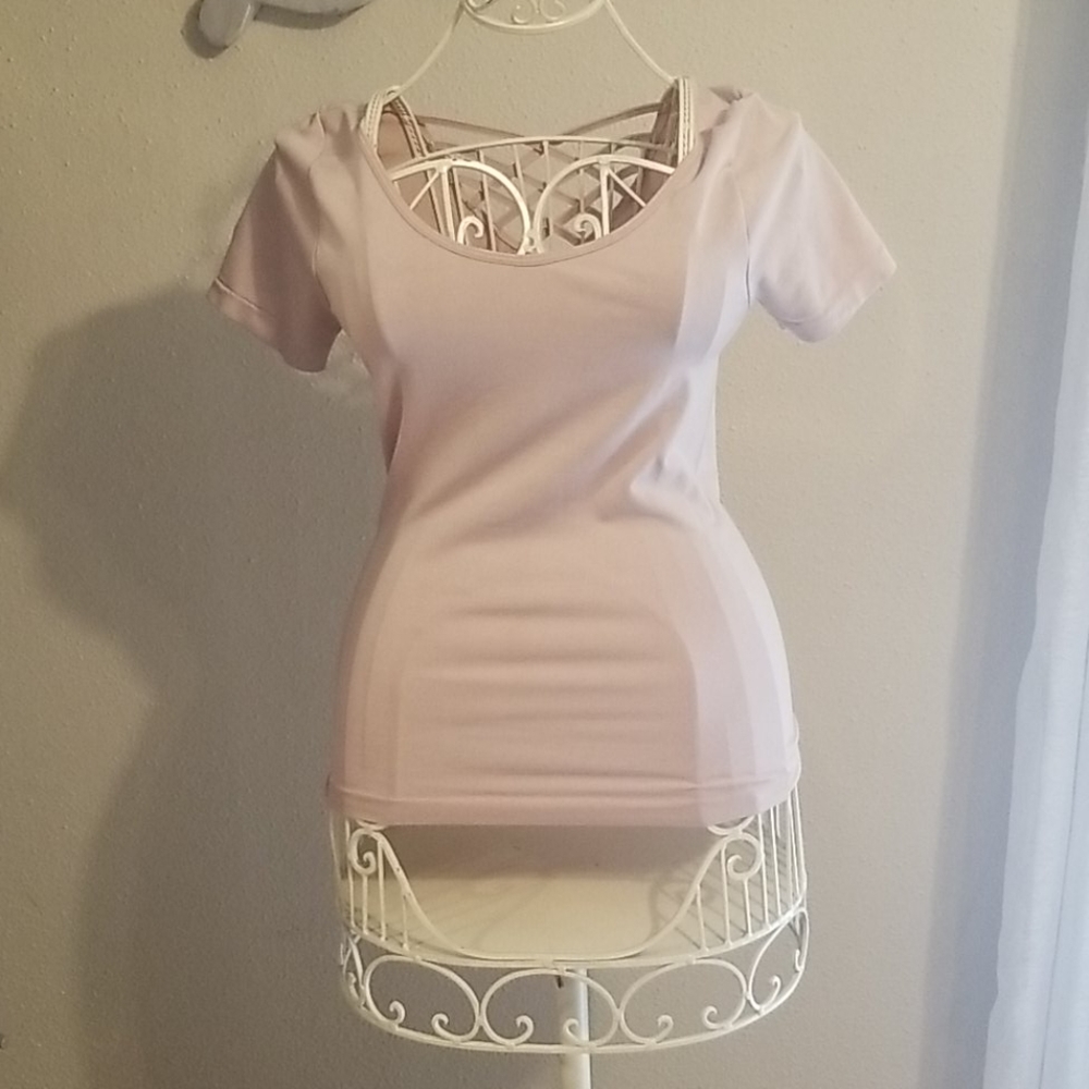 Nude colored top